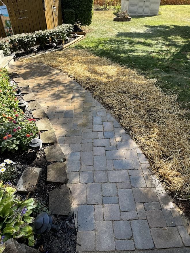 Paver walkway